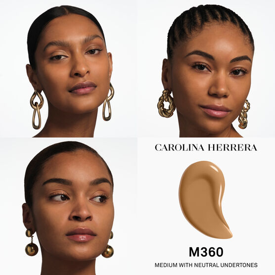 CAROLINA HERRERA NUDE COUTURE TRIPLE MOISTURE SERUM FOUNDATION M360 30 ML